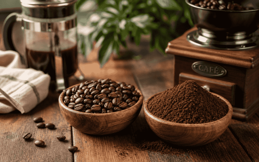Was ist der Unterschied zwischen frisch gemahlenem Kaffee und vorgemahlenem Kaffee?