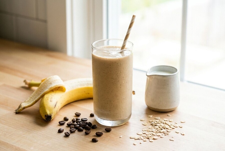 Kaffee-Smoothie machen? Einfaches und cremiges Rezept