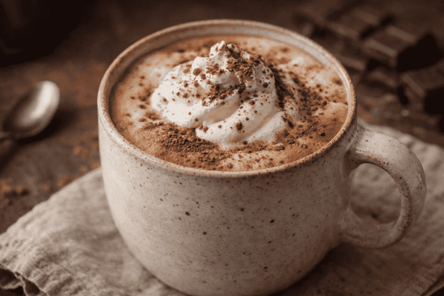 Mocha Latte: cremiges Rezept mit Schokolade