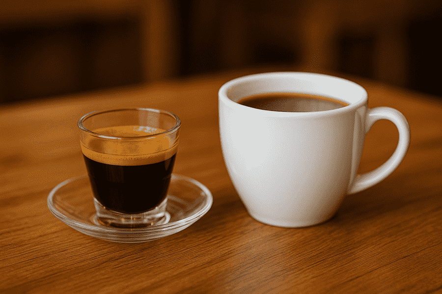 Unterschied zwischen Espresso und Filterkaffee