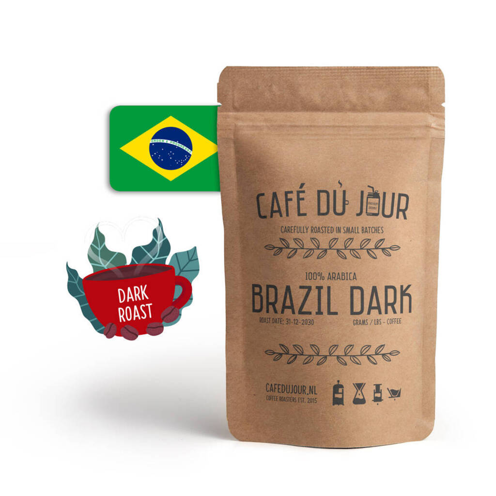 Café du Jour Dark Roast Brasilien