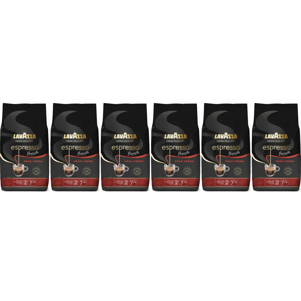 Lavazza Espresso Barista Gran Crema - Kaffeebohnen - 4 x 1 kg
