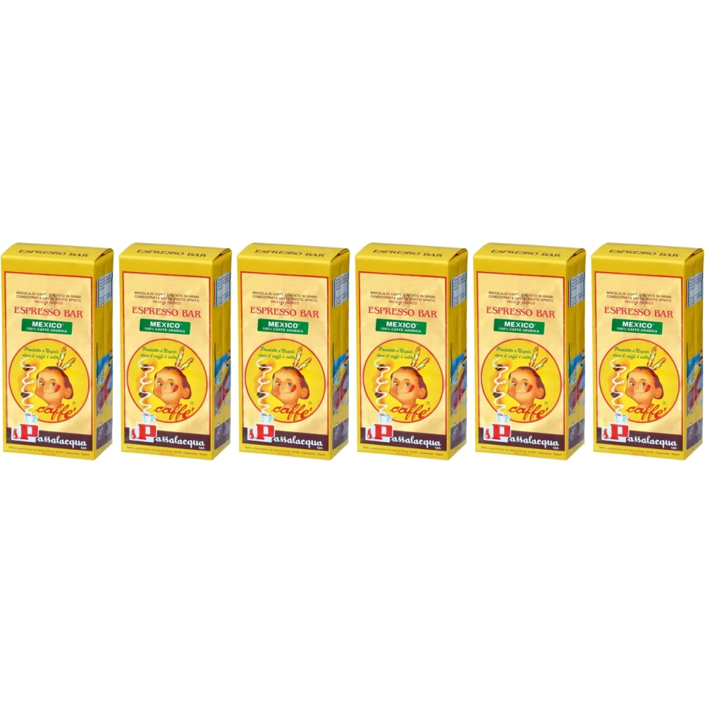 Passalacqua Mexiko - Kaffeebohnen - 6 x 1 Kilo