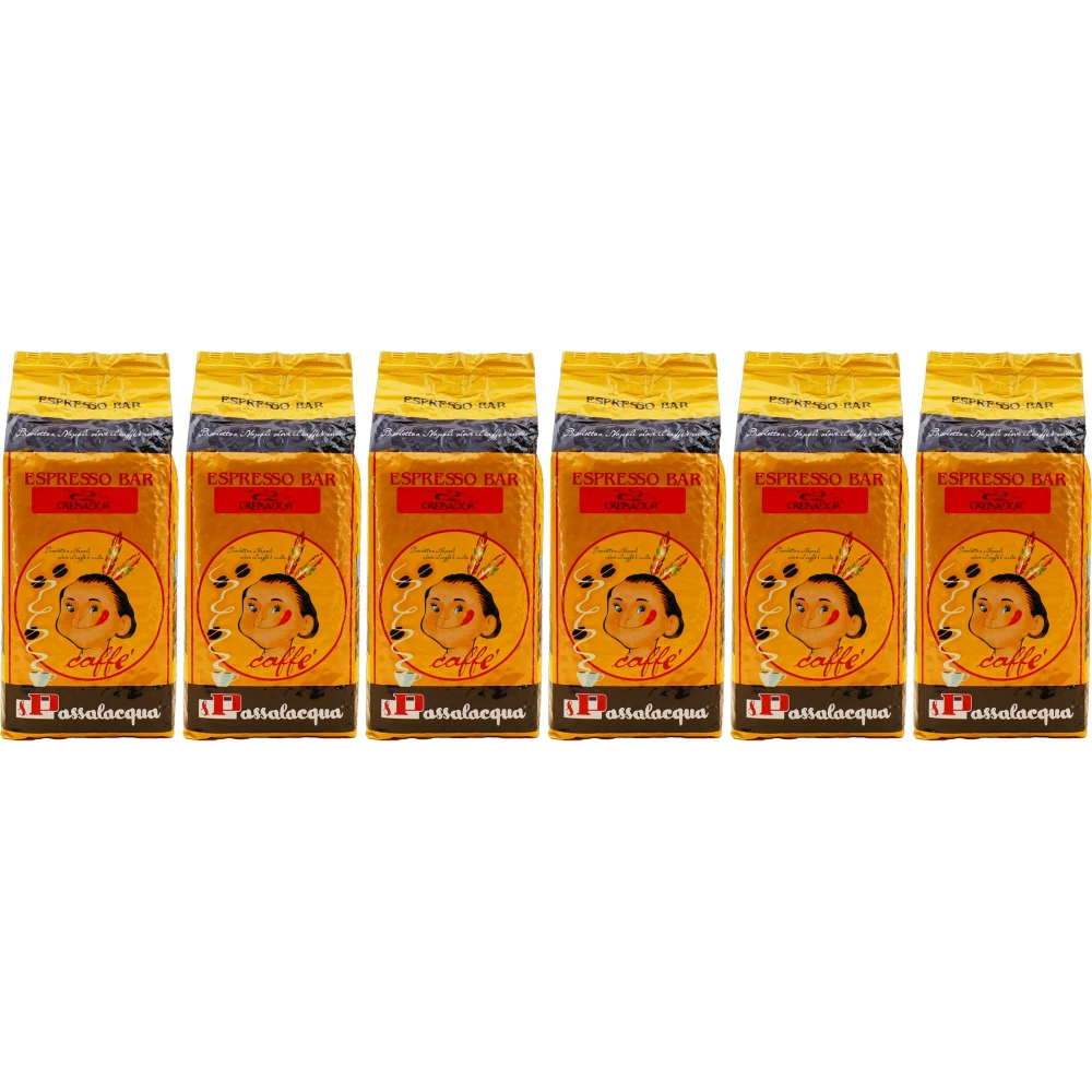 Passalacqua Cremador - Kaffeebohnen - 6 x 1 Kilo