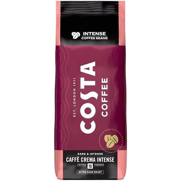 Costa Coffee Caffè Crema Intense - Kaffeebohnen - 6 x 1 Kilo