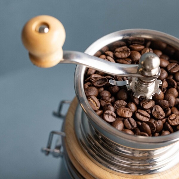 La Cafetière - Kaffeemühle / Bohnenmühle - Edelstahl