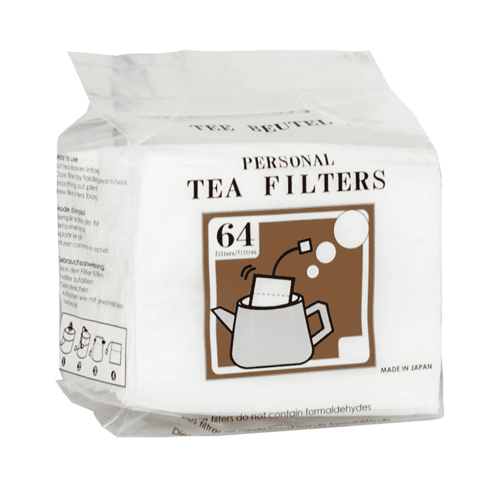 Teefilter mit Schnur Packung 64 Stück