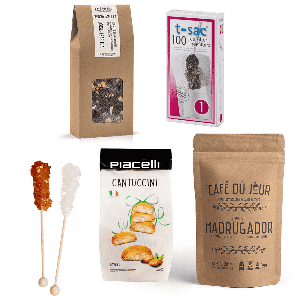 Geschenkpaket – Kaffeemoment Deluxe – 5 Artikel