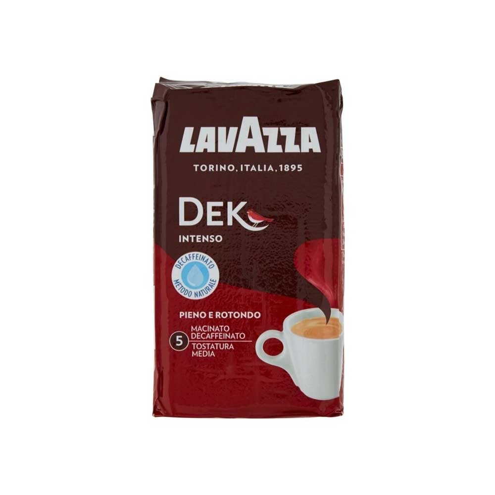 Lavazza DEK Intenso entkoffeiniert – gemahlener Kaffee – 250 Gramm