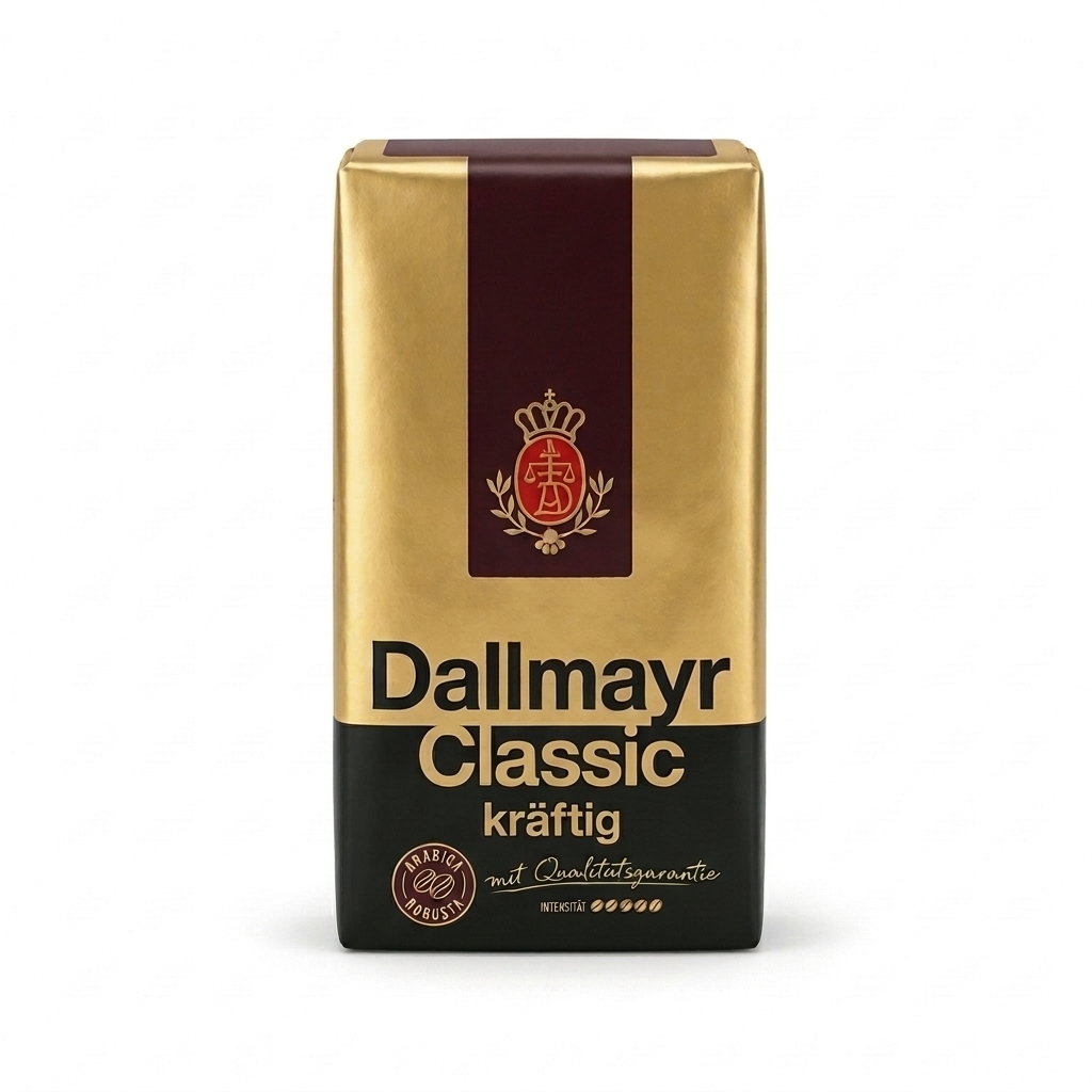 Dallmayr Classic kräftig - gemahlener Kaffee - 500 Gramm