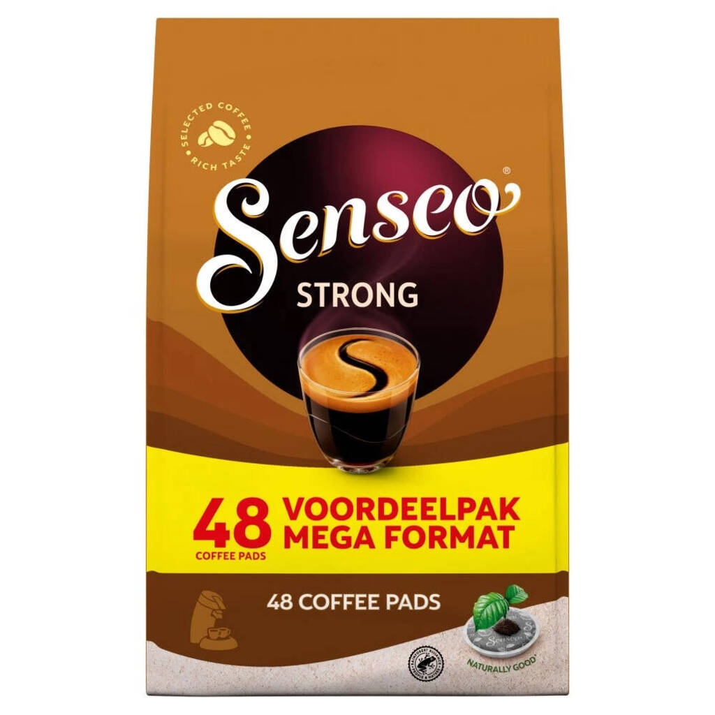 SALE - Senseo Strong - Kaffeepads - 48 Stück (MHD 15-06-2026)