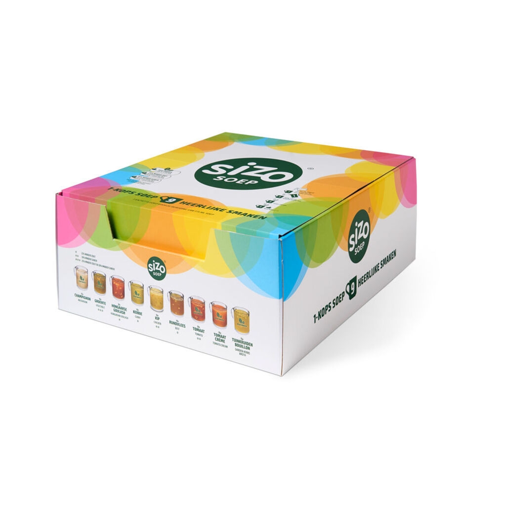 Sizo Instant-Suppen-Display