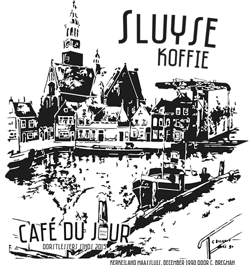 Sluyse Kaffee – eine Ode an Maassluis Vorderseite