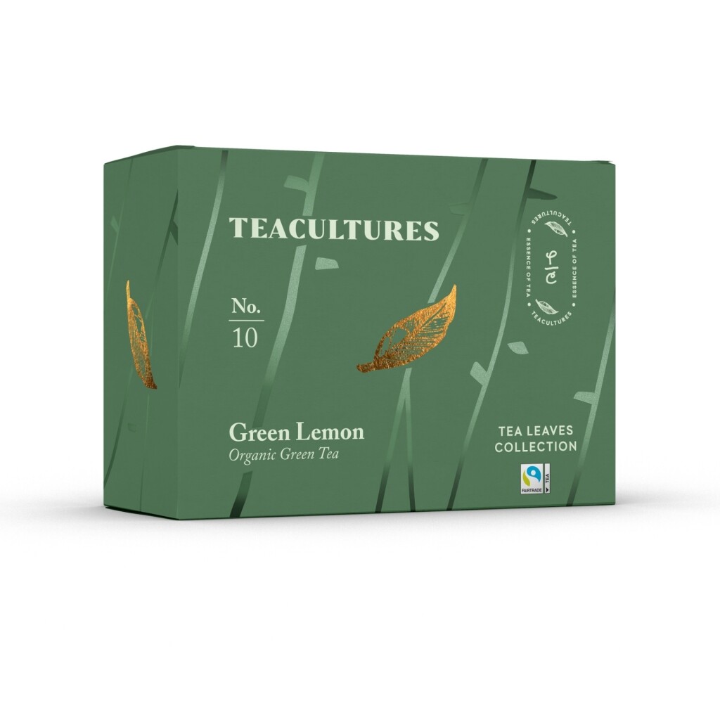 Tea Cultures - Grün Zitrone - 25 Teebeutel