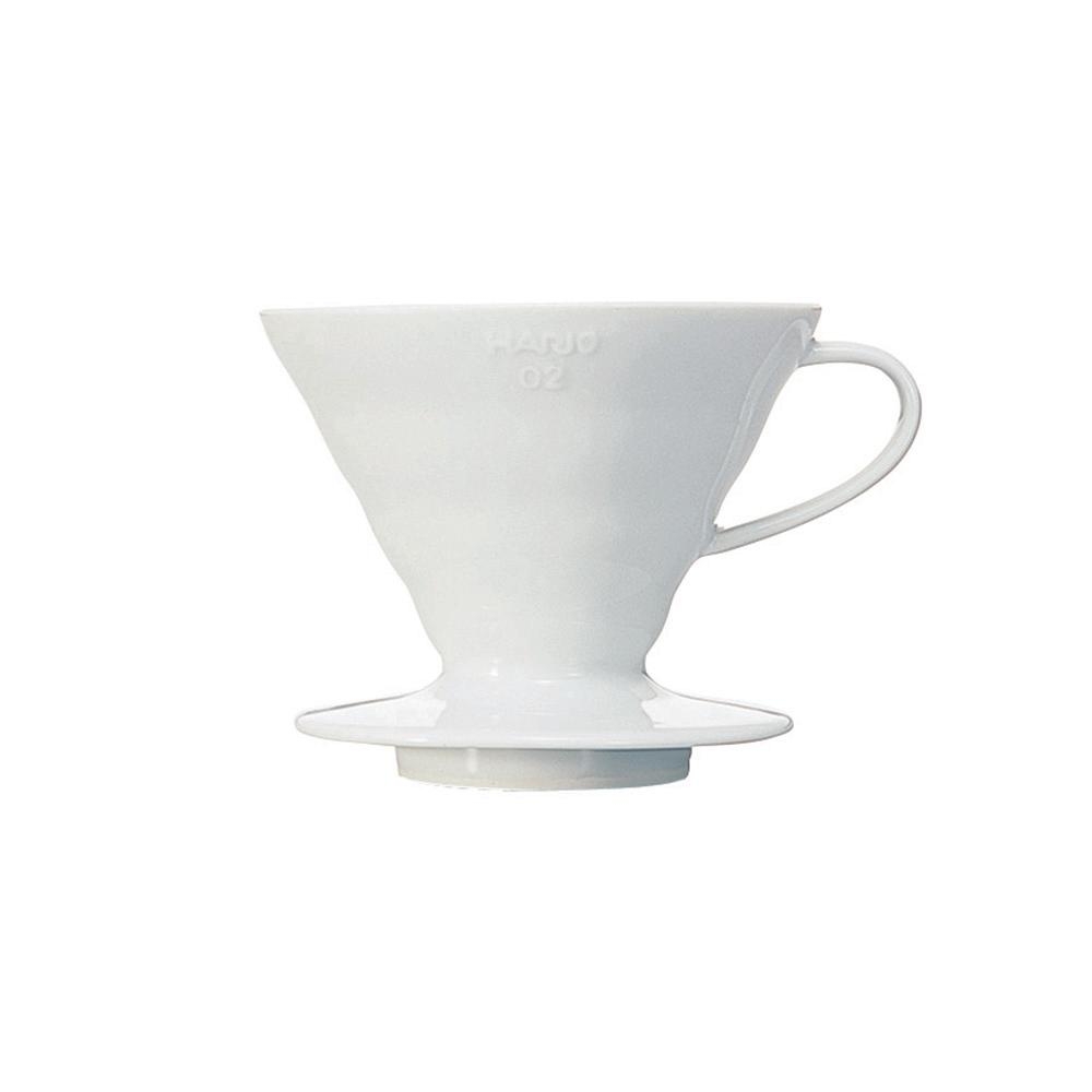 Hario V60 Tropfer - Porzellan weiß - Größe 02