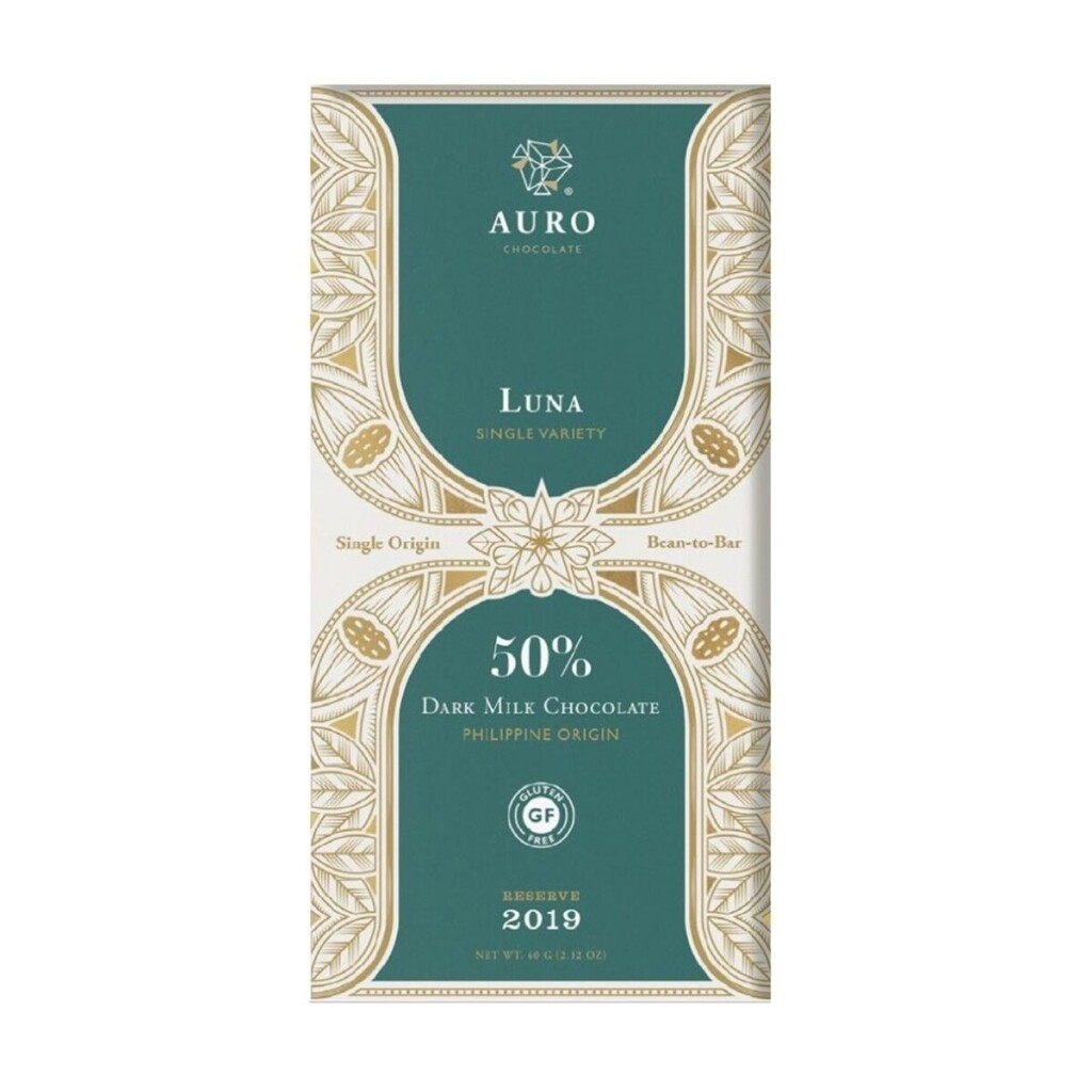 Auro - Luna - 50% dunkle Milchschokolade