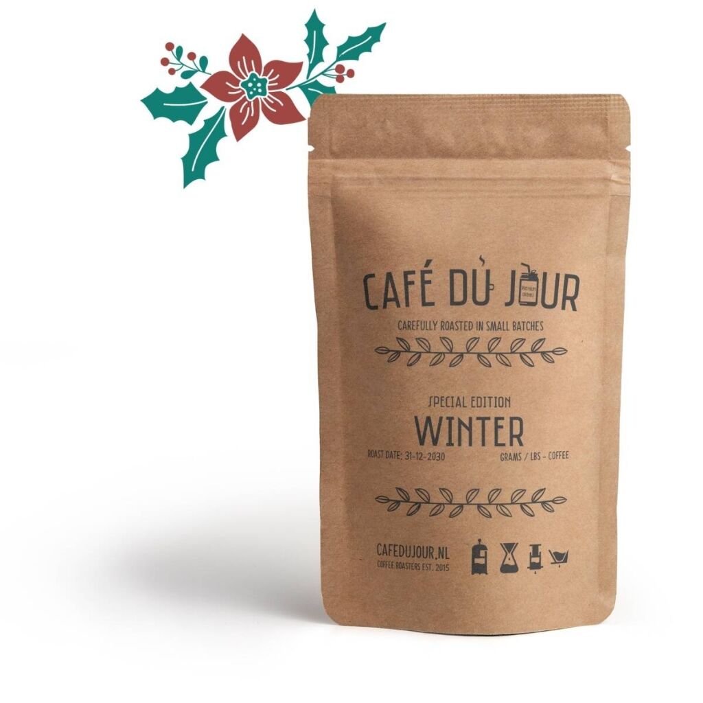 Café du Jour Winterkaffee - Frische Kaffeebohnen
