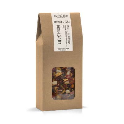 Erdbeere & Chile - Früchtetee 100g - Café du Jour loser Tee