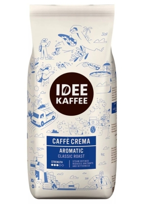 Idee Kaffee Caffè Crema Aromatic - Kaffeebohnen - 1 Kilo