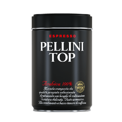 Pellini Top - Gemahlener Kaffee in Dosen - 250g