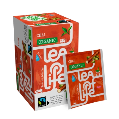 Chai - Biologisch & Fairtrade - Tea of Life - 25 theezakjes