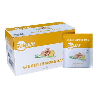 Ingwer Zitronengras - Sunleaf - 25 Teebeutel