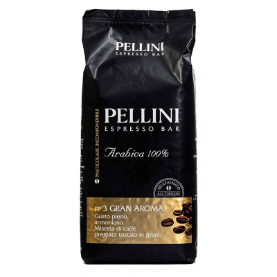 Pellini Espresso Bar No 3 Gran Aroma - Kaffeebohnen - 1 Kilo