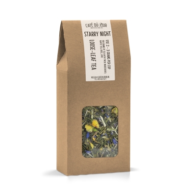 Starry Night - grüner Tee 100 Gramm - Café du Jour loser Tee