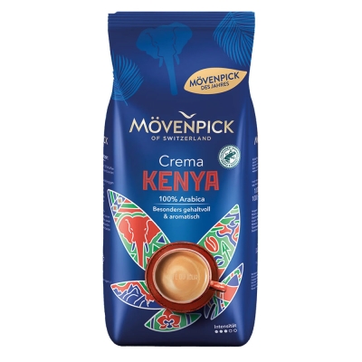 Mövenpick - Kaffee des Jahres - Crema Kenia - Kaffeebohnen - 1 Kilo