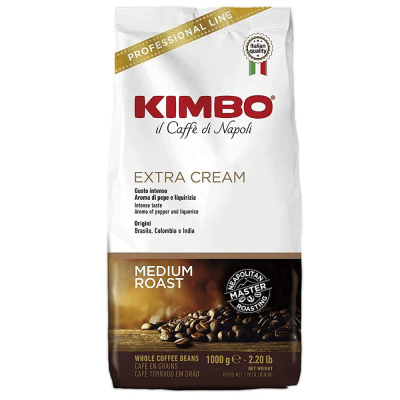 Kimbo Espresso Bar Extra Cream - Kaffeebohnen - 1 Kilo
