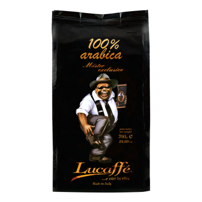 Lucaffé 100% Arabica Mister Exclusive - Kaffeebohnen - 700 Gramm