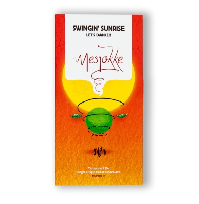 Mesjokke - Swingin' Sunrise - 72% dunkle Schokolade