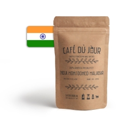 India Monsooned Malabar 100% arabica - Frisch geröstete Kaffeebohnen