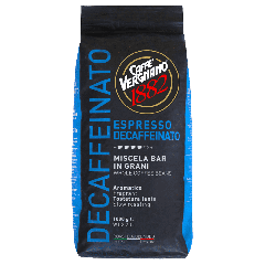 Caffè Vergnano 1882 Decaffeinato Espresso - Kaffeebohnen - 1 Kilo