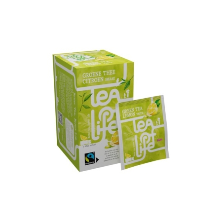 Grüner Tee Zitrone - Fairtrade - Tee des Lebens - 25 Teebeutel