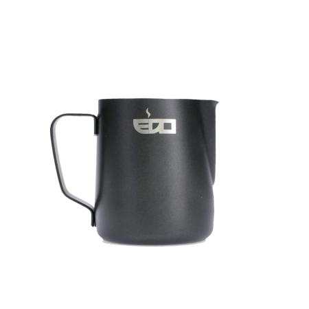 Milchkännchen - Edelstahl mattschwarz - 350 ml