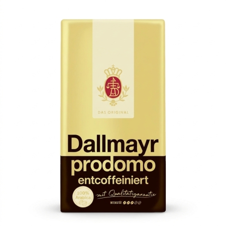 Dallmayr prodomo entkoffeiniert - gemahlener Kaffee - 500 Gramm