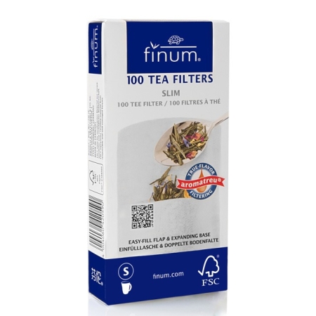 Teefilter S Finum - 2 bis 4 Tassen - 100 Stück