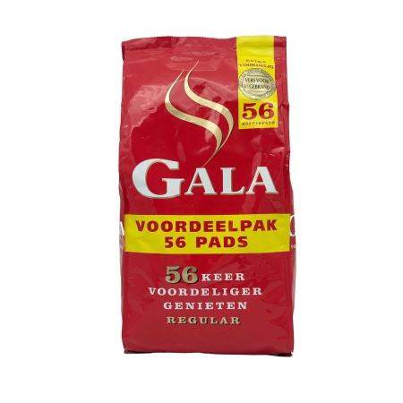 Gala Regular - Kaffeepads - 56 Stück
