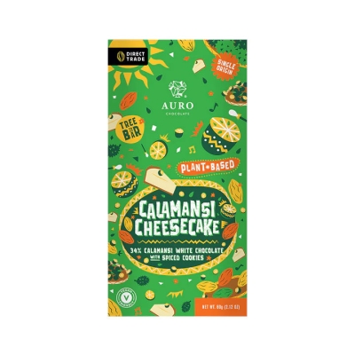 Auro - Calamansi Cheesecake - 34% pflanzliche weiße Schokolade