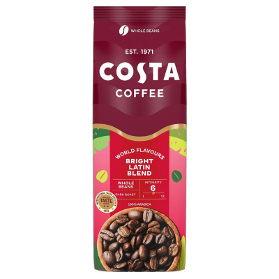 Costa Coffee Bright Blend - Kaffeebohnen - 1 Kilogram