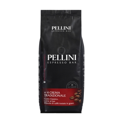 Pellini Espresso Bar No 4 Crema Tradizionale - Kaffeebohnen - 1 Kilogramm
