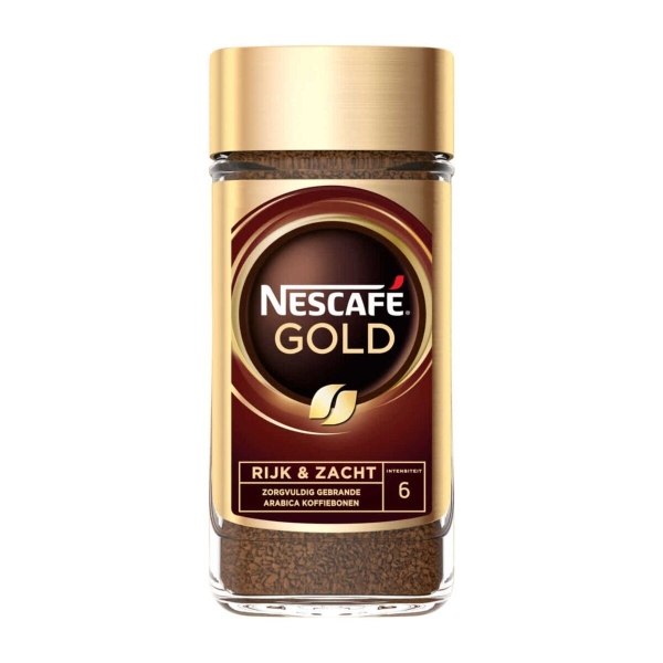 Nescafé Gold Rijk & Zacht - oploskoffie - 200 gram