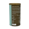 Achterkant van een potje van 340 gram met chai tea latte mix in de smaak vanilla