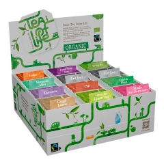Sortimentsdisplay - Bio & Fairtrade - Tea of Life - 120 Teebeutel