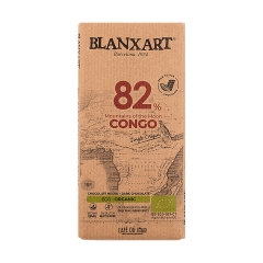 Blanxart - Kongo Berge des Mondes - 82% dunkle Schokolade (Bio)