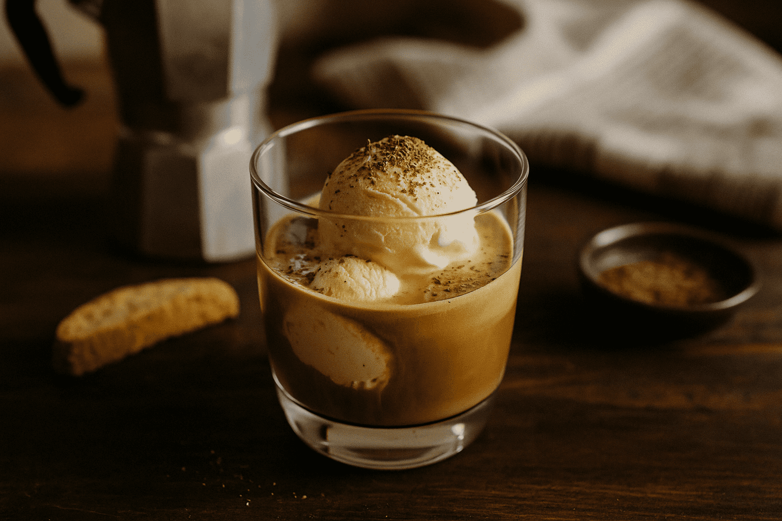 Affogato machen