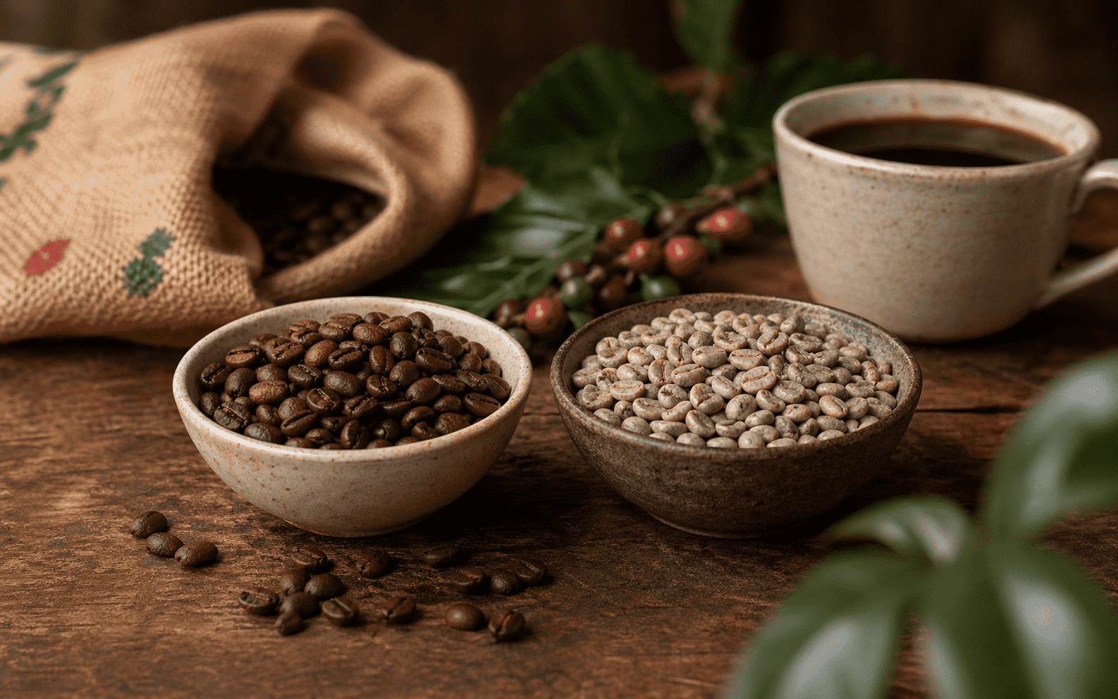 Was ist der Unterschied zwischen biologischem Kaffee und normalem Kaffee?