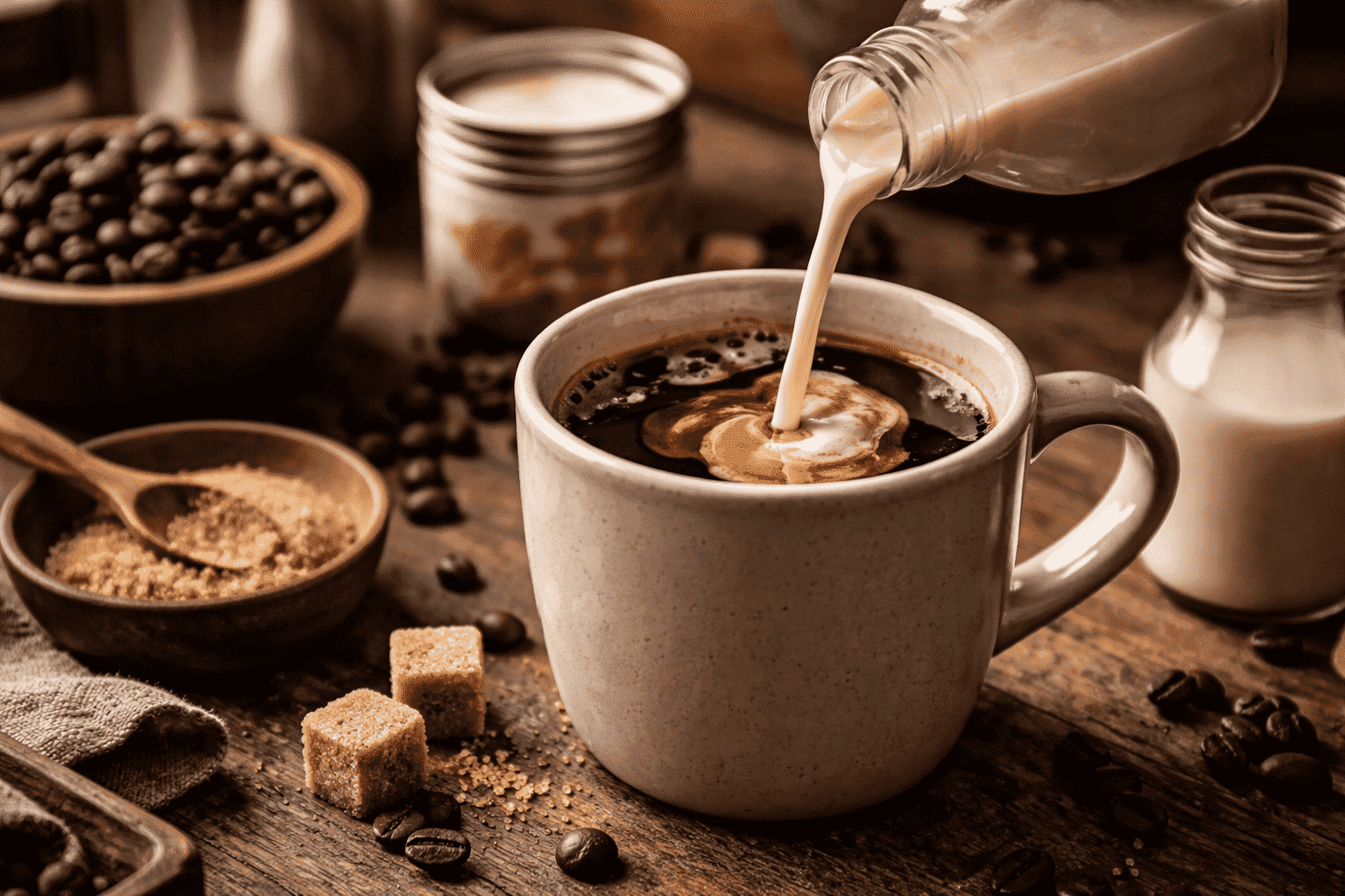 Alles über Kaffeemilch: Sorten, Geschmack und Verwendung