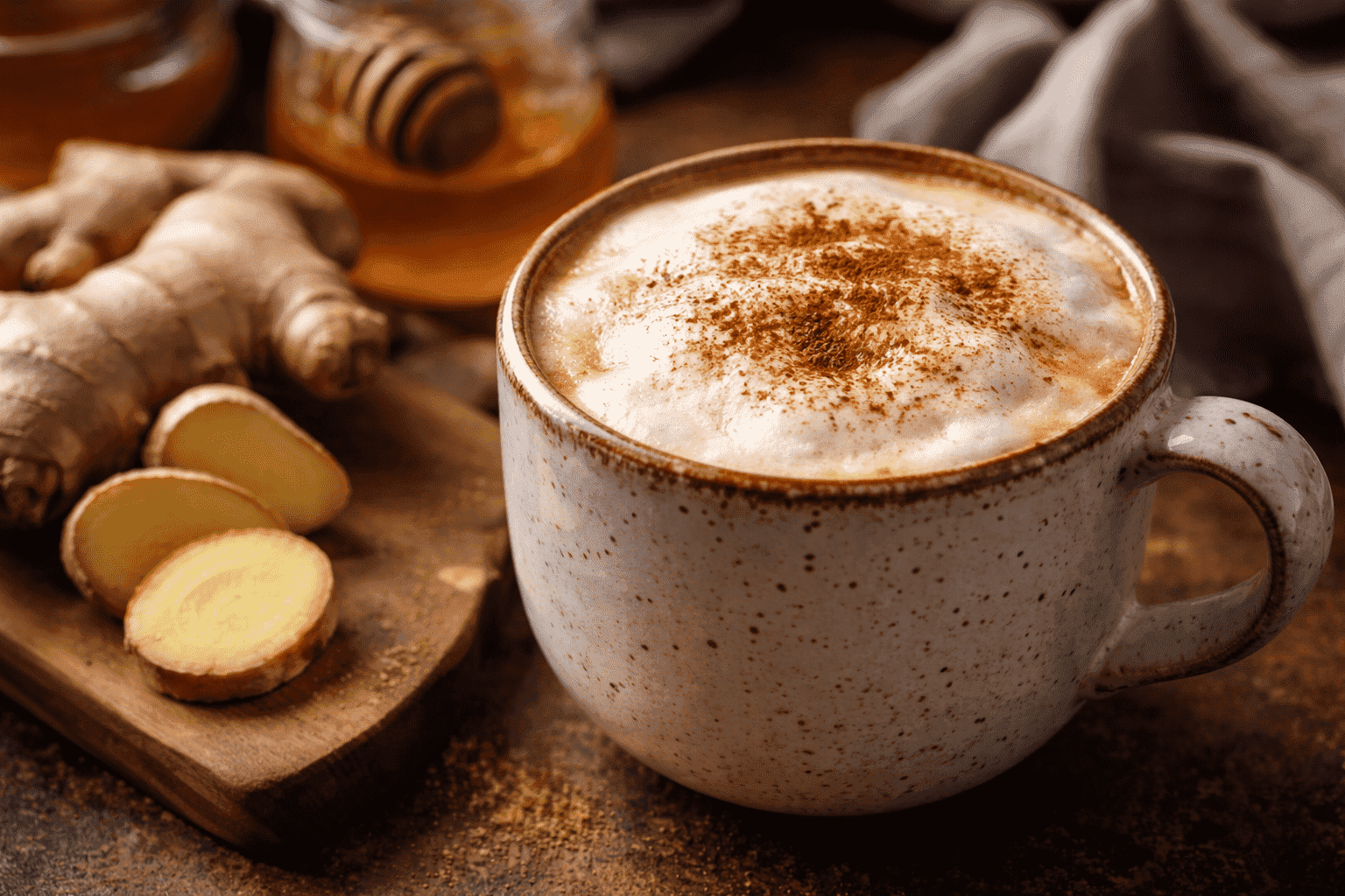 Cappuccino Ingwer: Kaffee mit extra Pfiff!